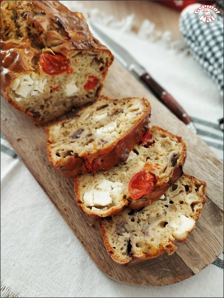 cake aux aubergines et à la feta 2