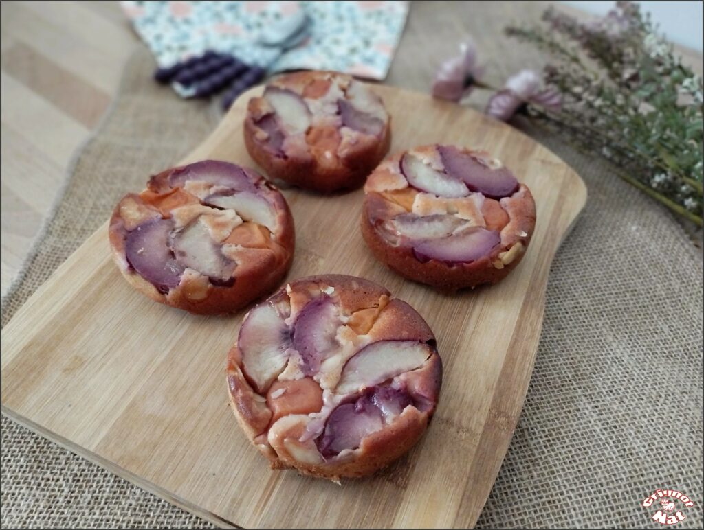 gâteaux à la ricotta et aux pêches 3