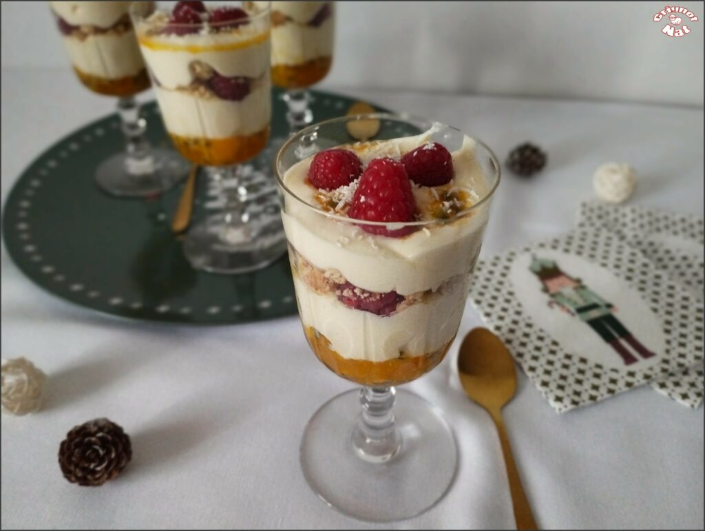 tiramisu aux framboises et fruits de la passion 3